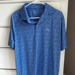 Rhoback Men’s Umpire Short-Sleeve Polo Shirt (L)
